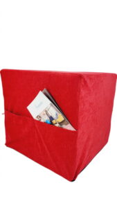 Materac składany Shuko 1-2osobowy  Mikrofaza z pokrowcem-złożony