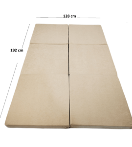 Materac TWINN z rozmiarami