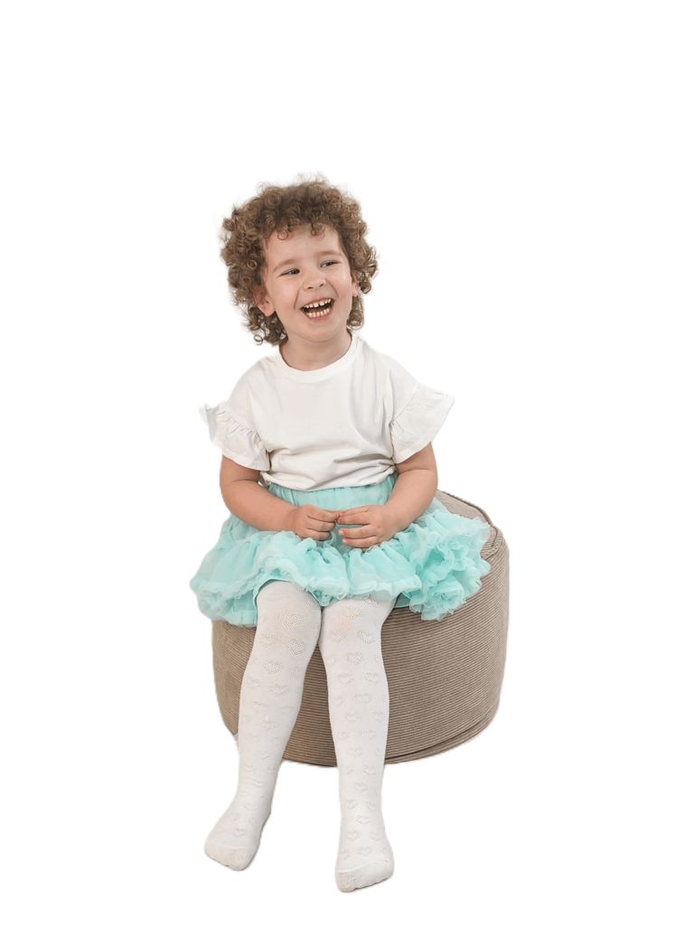 Pufa Bajka średnica 52cm - Sztruks
