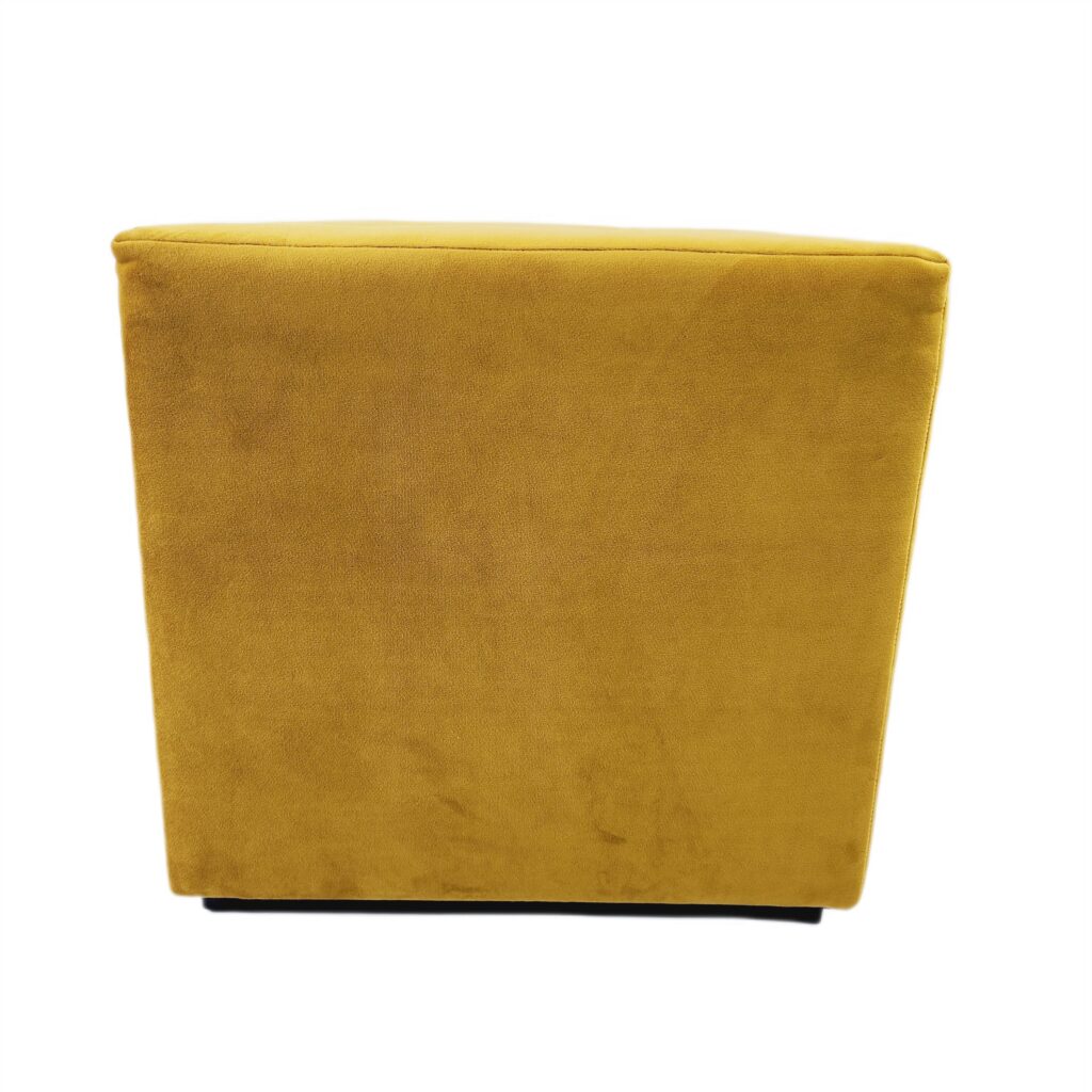 Pufa Margo z Aksamitu 43x39x43