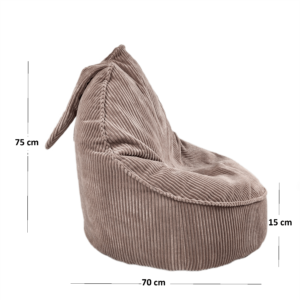 Siedzisko zwierzak sztruks 250l z wymiarami