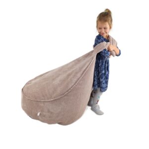 Siedzisko zwierzak sztruks 250l z dziewczynką