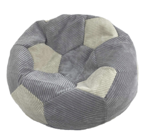 Piłka pufa ze sztruksu 70 cm