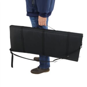 Mata Strzelecka 185 cm – noszenie w ręku za uchwyt