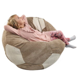 Piłka pufa ze sztruksu średnica 85 cm