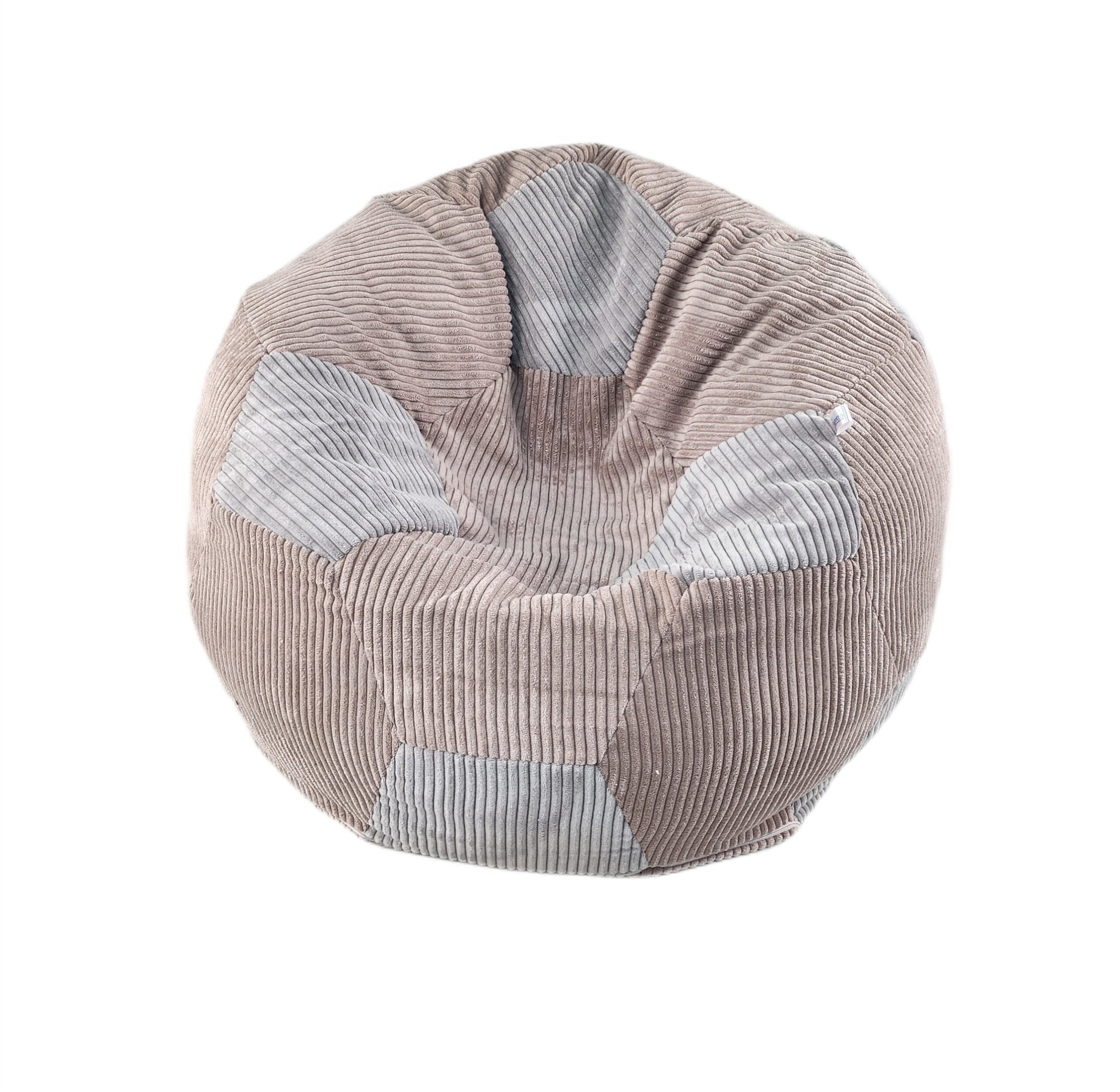 Piłka ze sztruksu pudrowy róż