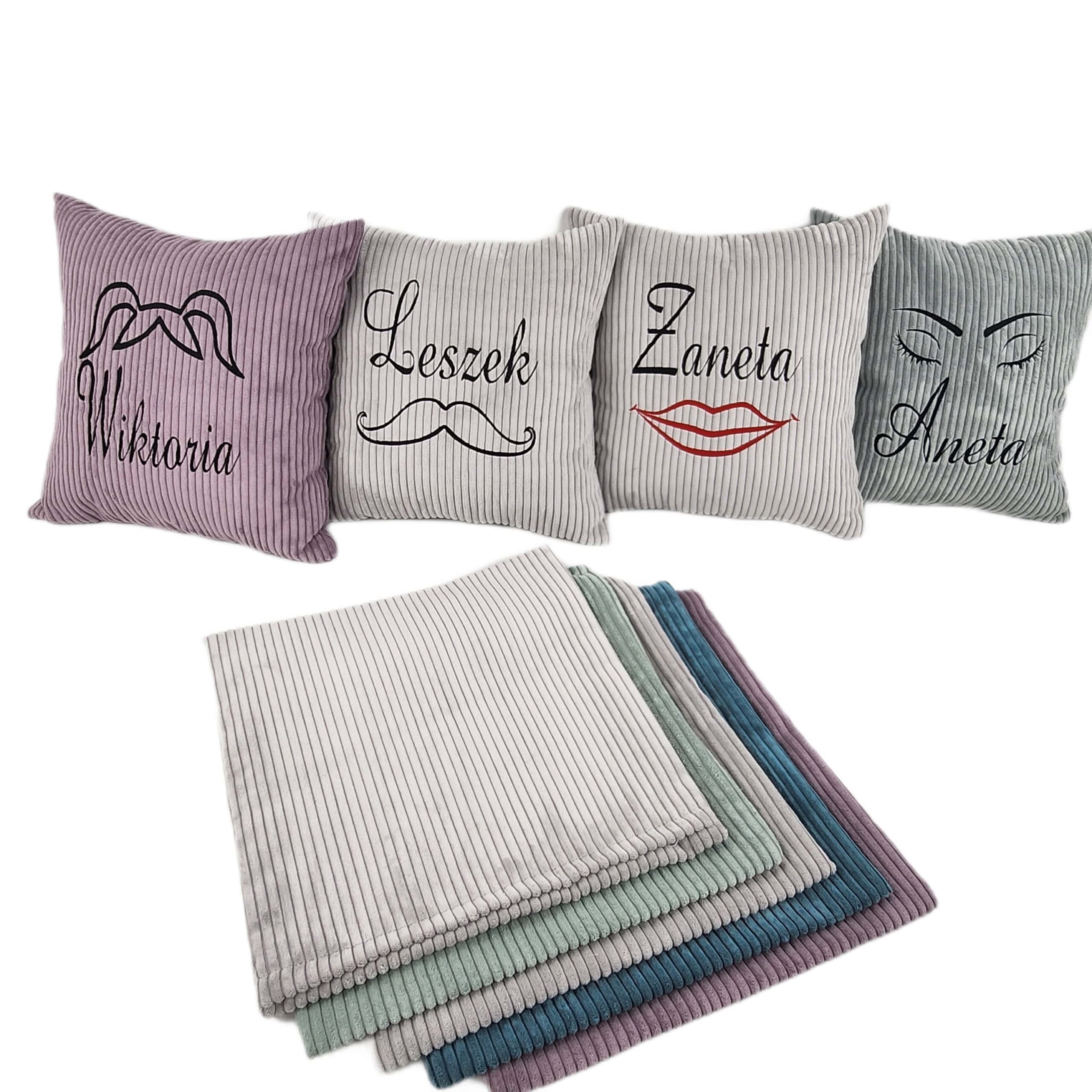 Poduszki z Haftem 50×50 cm